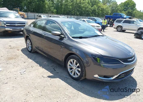 2015 Chrysler 200 C z USA, uszkodzony, nr VIN 1C3CCCCB3FN629190